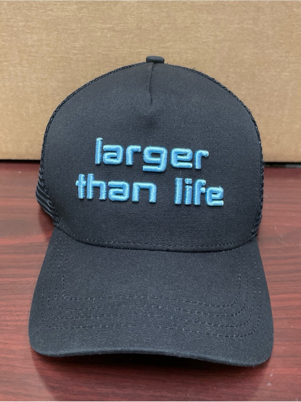 Backstreet Boys Larger Than Life Black Trucker Hat Cap Sphere Las Vegas VIP